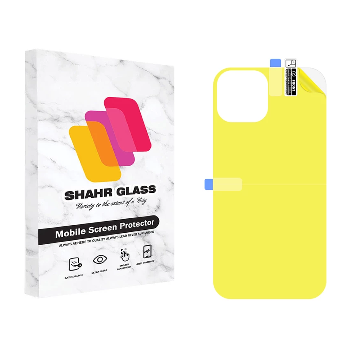 محافظ پشت گوشی اپل iPhone 14 Pro شهر گلس مدل TPUB محافظ پشت گوشی اپل iPhone 14 Pro شهر گلس مدل TPUB