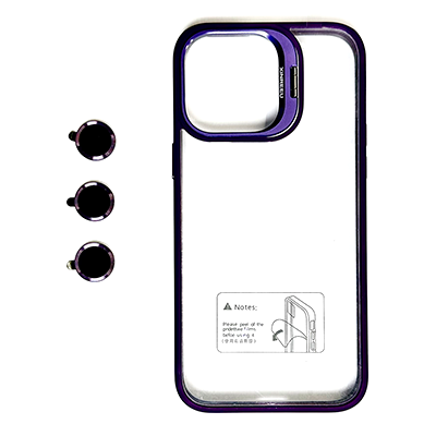 کاور گوشی اپل iPhone 12 مدل XINREEU همراه با محافظ لنز