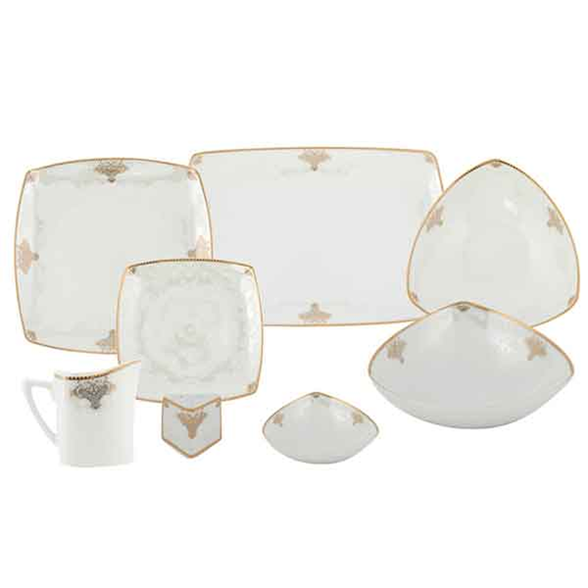 سرویس غذاخوری 30 پارچه 6 نفر چینی پردیس مدل پاریس برلیان سرویس غذاخوری 30 پارچه 6 نفر چینی پردیس مدل پاریس برلیان-small-image