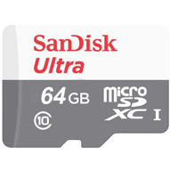 کارت حافظه microSDXC سن دیسک مدل Ultra کلاس 10 استاندارد UHS-I U1 سرعت 100MBps ظرفیت 64 گیگابایت