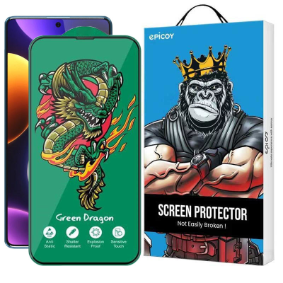 محافظ صفحه نمایش اپیکوی مدل Green Dragon ExplosionProof مناسب برای گوشی موبایل شیائومی Redmi Note 12 Turbo/ Note 12 Pro 5G/ Note 12 Explorer/ Note 12 Discovery/ Note 12 Pro Speed محافظ صفحه نمایش اپیکوی مدل Green Dragon ExplosionProof مناسب برای گوشی موبایل شیائومی Redmi Note 12 Turbo/ Note 12 Pro 5G/ Note 12 Explorer/ Note 12 Discovery/ Note 12 Pro Speed