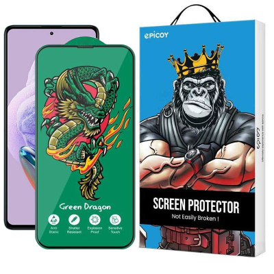 محافظ صفحه نمایش اپیکوی مدل Green Dragon ExplosionProof مناسب برای گوشی موبایل شیائومی Redmi Note 12 Pro Plus/ Note 12 Pro 4G/5G / Note 12 5G/4G / Note 12 (China) محافظ صفحه نمایش اپیکوی مدل Green Dragon ExplosionProof مناسب برای گوشی موبایل شیائومی Redmi Note 12 Pro Plus/ Note 12 Pro 4G/5G / Note 12 5G/4G / Note 12 (China)