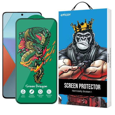 محافظ صفحه نمایش اپیکوی مدل Green Dragon ExplosionProof مناسب برای گوشی موبایل شیائومی Redmi Note 13 Pro 4G/5G / Redmi Note 13 4G/5G / Note 13R Pro 5G محافظ صفحه نمایش اپیکوی مدل Green Dragon ExplosionProof مناسب برای گوشی موبایل شیائومی Redmi Note 13 Pro 4G/5G / Redmi Note 13 4G/5G / Note 13R Pro 5G