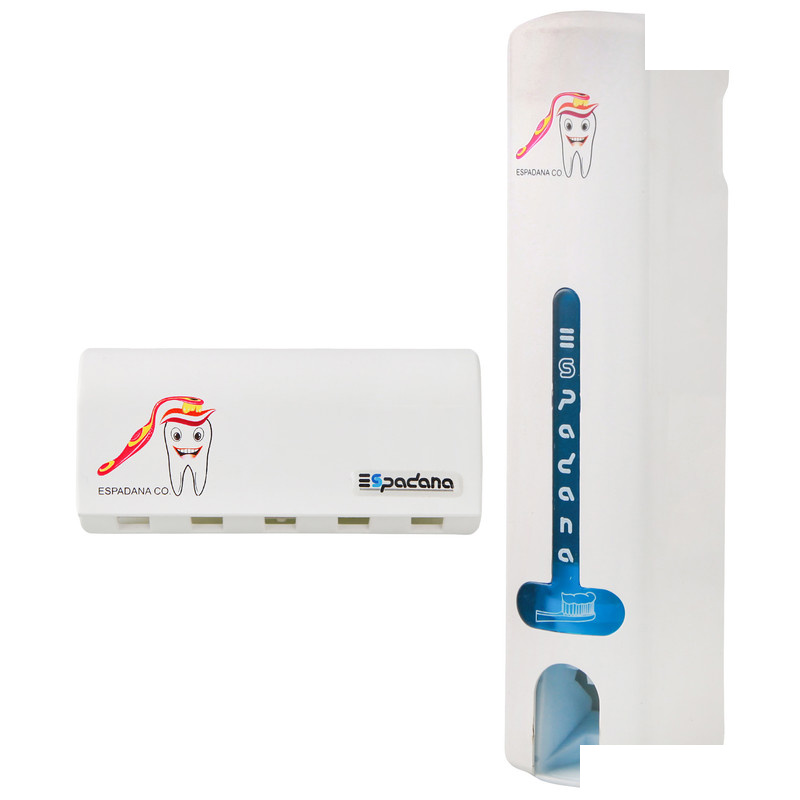 دستگاه خمیردندان اسپادانا کد 20به همراه جا مسواکی