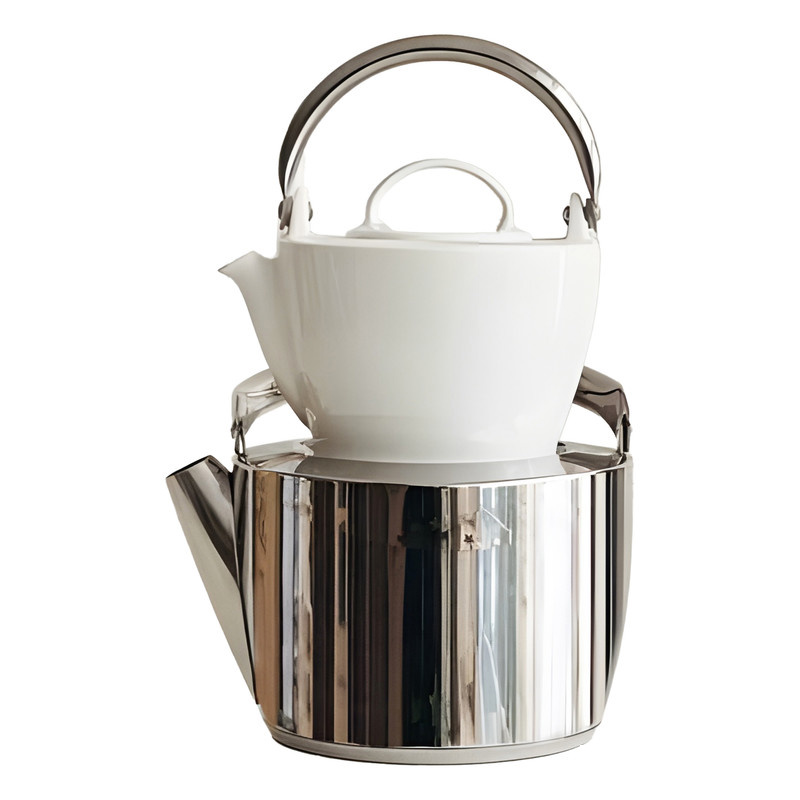 ست کتری و قوری هپی فمیلی مدل B گنجایش کتری 2.5 لیتر گنجایش قوری 1 لیتر