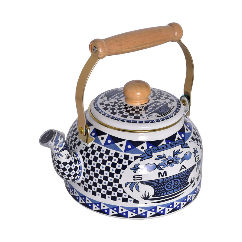 کتری هپی فمیلی طرح سبد  کد 03 گنجایش 2.5 لیتر