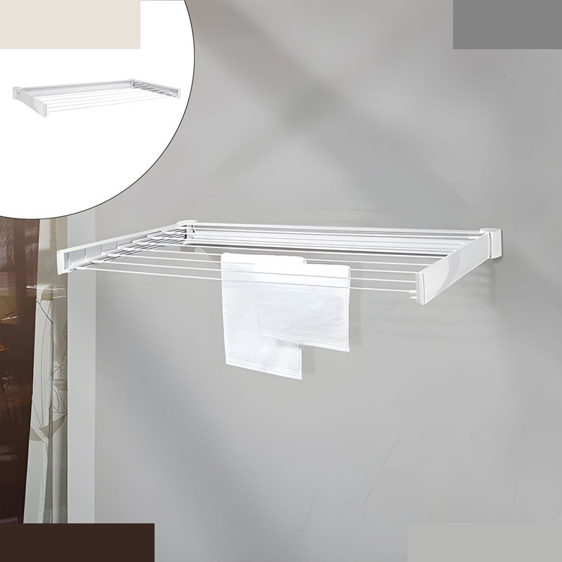 بند رخت دیواری لایف هایت مدل  TELE72 کد 83305