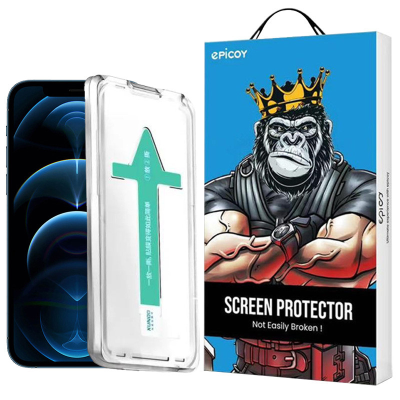 محافظ صفحه نمایش اپیکوی مدل Xundd Axe Easy install مناسب برای گوشی موبایل اپل iPhone 12 Pro-12