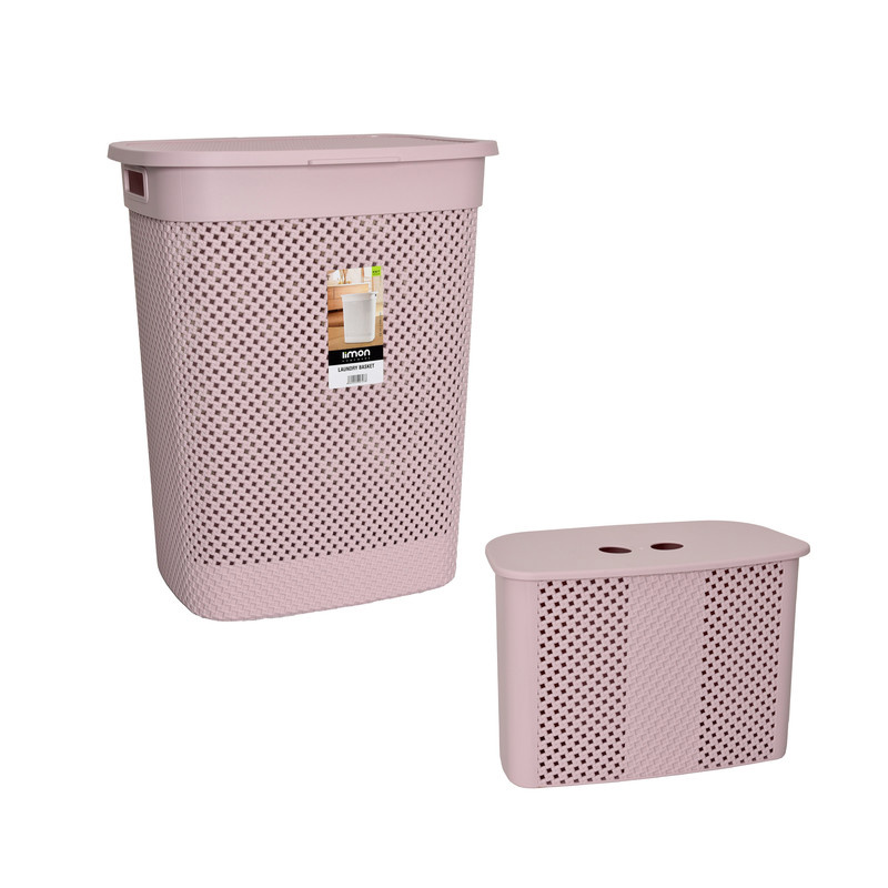 سبد رخت چرک لیمون کد 2136 مجموعه 2 عددی سبد رخت چرک لیمون کد 2136 مجموعه 2 عددی