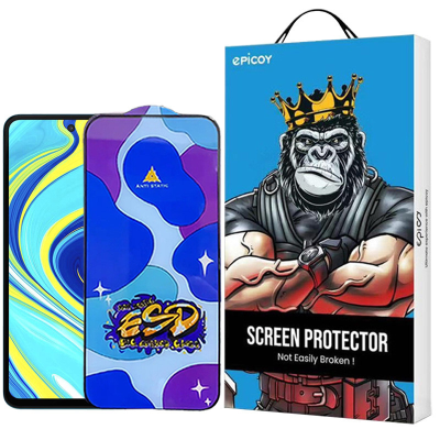 محافظ صفحه نمایش اپیکوی مدل Star ESD مناسب برای گوشی موبایل شیائومی Redmi Note 9 Pro Max-Note 9 Pro 5G-Note 9 Pro 4G India-Global-Note 9S