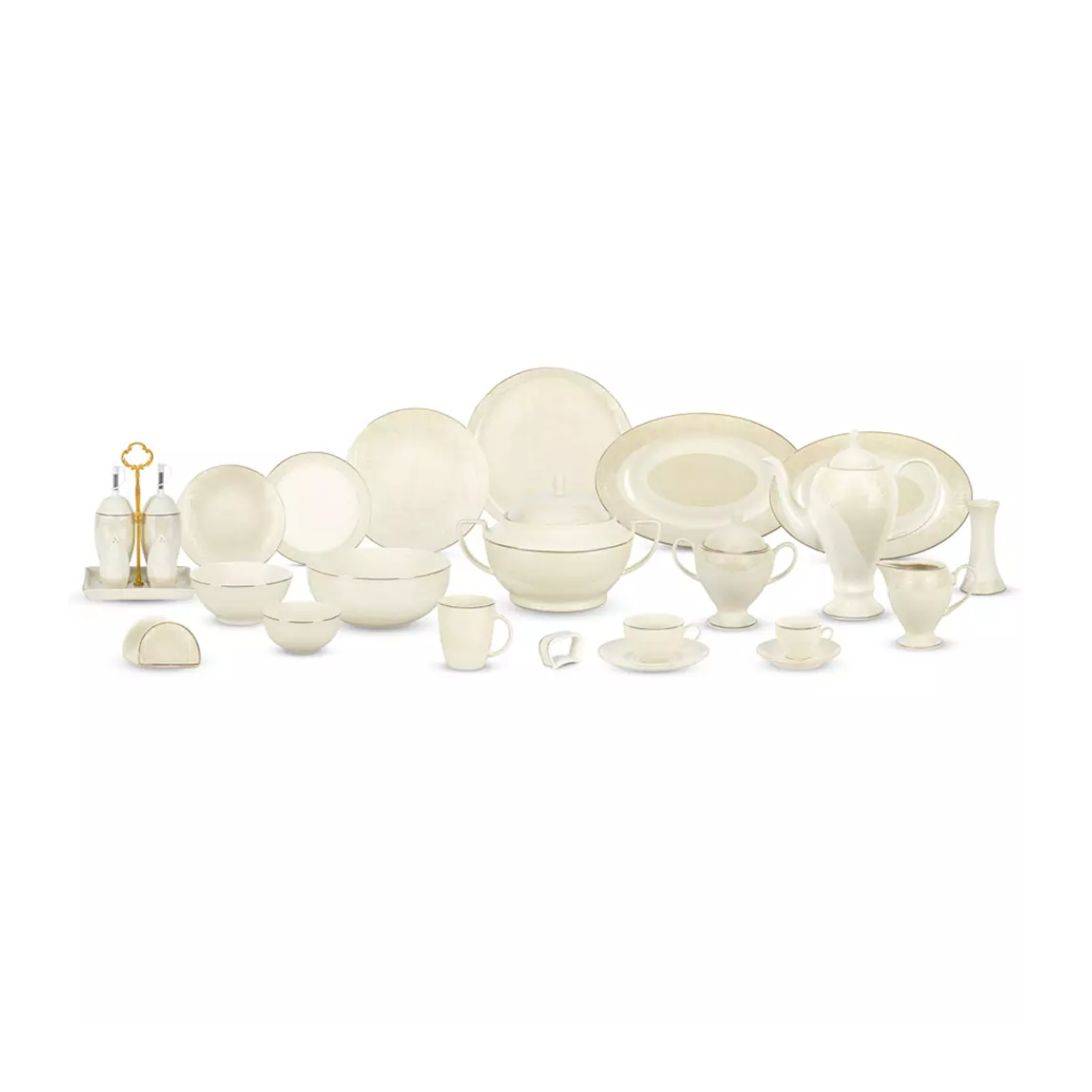 سرویس غذاخوری نیوبن 144 پارچه چینی پردیس مدل ویلیام 4007B سرویس غذاخوری نیوبن 144 پارچه چینی پردیس مدل ویلیام 4007B-small-image