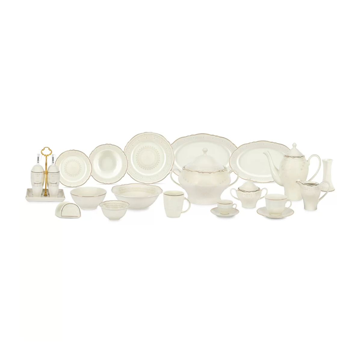 سرویس غذاخوری نیوبن 152 پارچه چینی پردیس مدل ماربلا ۸۰۰۱ سرویس غذاخوری نیوبن 152 پارچه چینی پردیس مدل ماربلا ۸۰۰۱-small-image