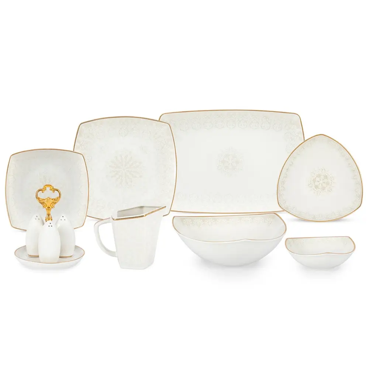 سرویس غذاخوری نیوبن 36 پارچه چینی پردیس مدل سیاتل آگرین سرویس غذاخوری نیوبن 36 پارچه 6 نفره چینی پردیس مدل سیاتل آگرین-small-image