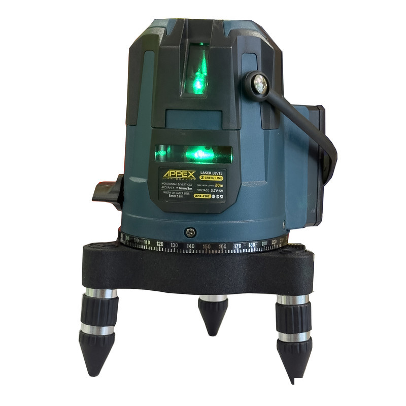 تراز لیزری اپکس مدل 2لاین APX2105-2LIN تراز لیزری اپکس مدل 2لاین APX2105-2LIN