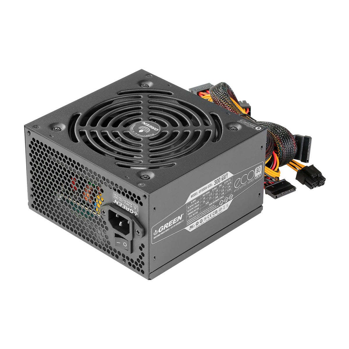 پاور کامپیوتر گرین مدل GP300A-ECO Rev3.1 پاور کامپیوتر گرین مدل GP300A-ECO Rev3.1-small-image