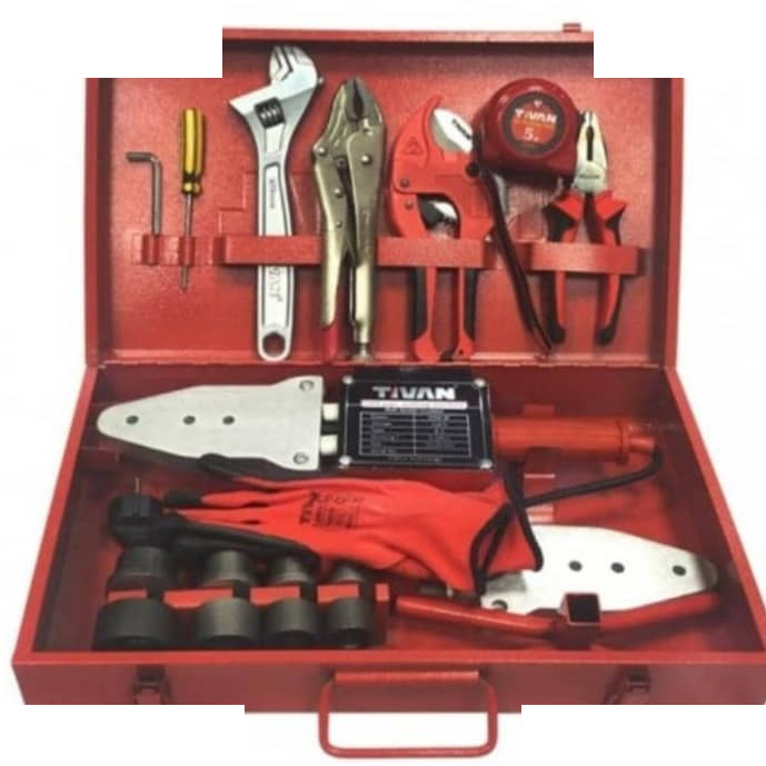 مجموعه  16 عددی  دستگاه اتو لوله سبز تیوان مدل 1010