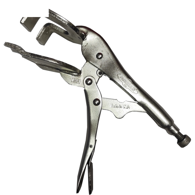 انبر قفلی پترسن مدل شاخ دار کدSMT -PETER SEN-USA TOOLS-9 INCH -LOCKING WELDING CLAMP سایز 9 اینچ