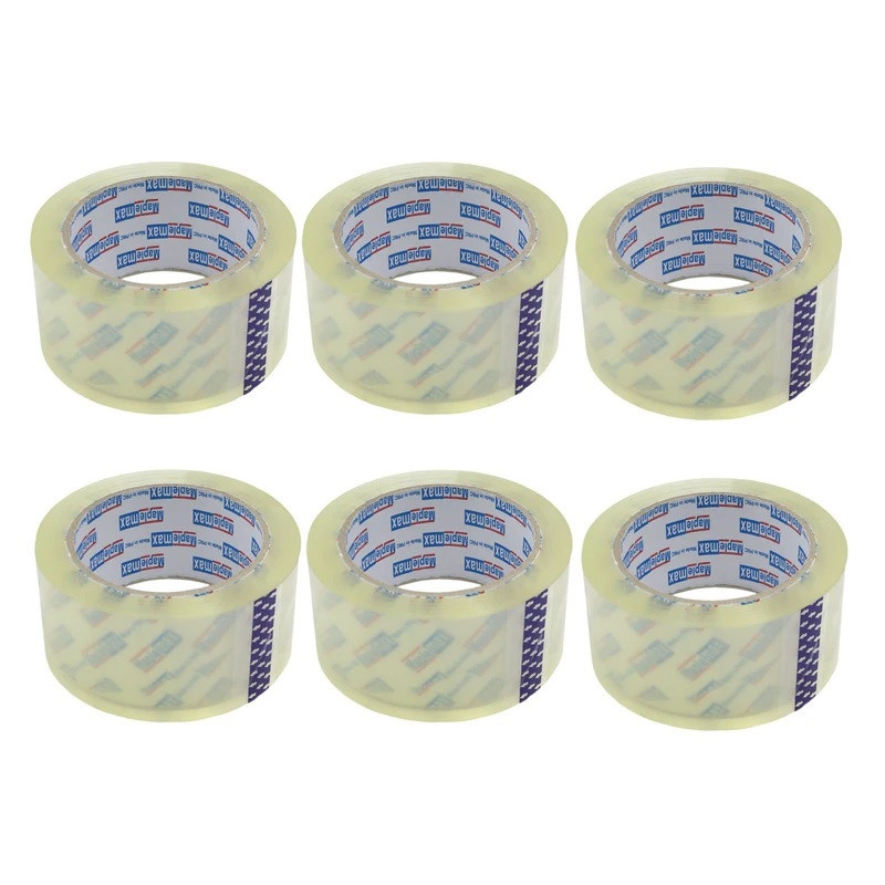 چسب پهن مپل مکس مدل SMT-MAPLE -CS-90YARD عرض 5سانتی مترمجموعه 6 عددی