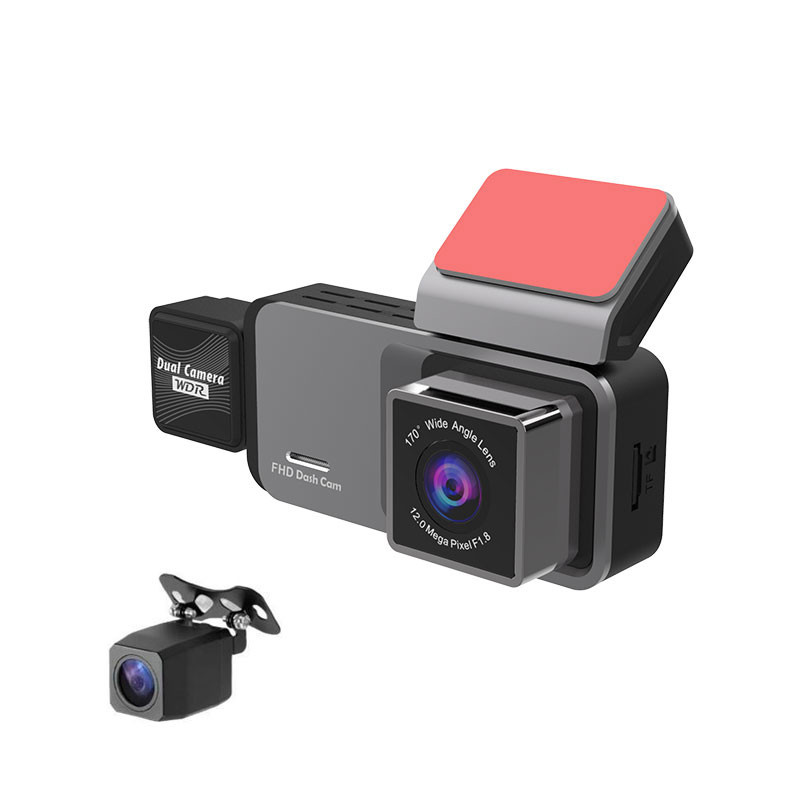 دوربین ثبت وقایع خودرو مدل 3 لنز BlackBox FH57-WiFi به همراه دوربین دنده عقب