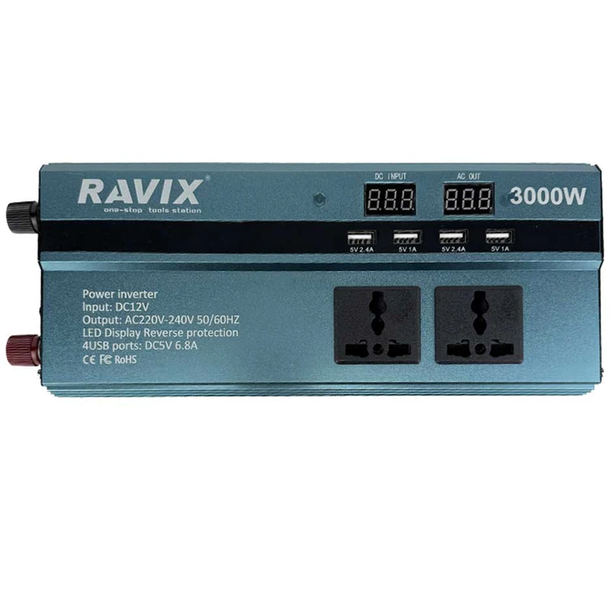 مبدل برق راویکس مدل RX-3000W ظرفیت 3000 وات مبدل برق راویکس مدل RX-3000W ظرفیت 3000 وات-small-image