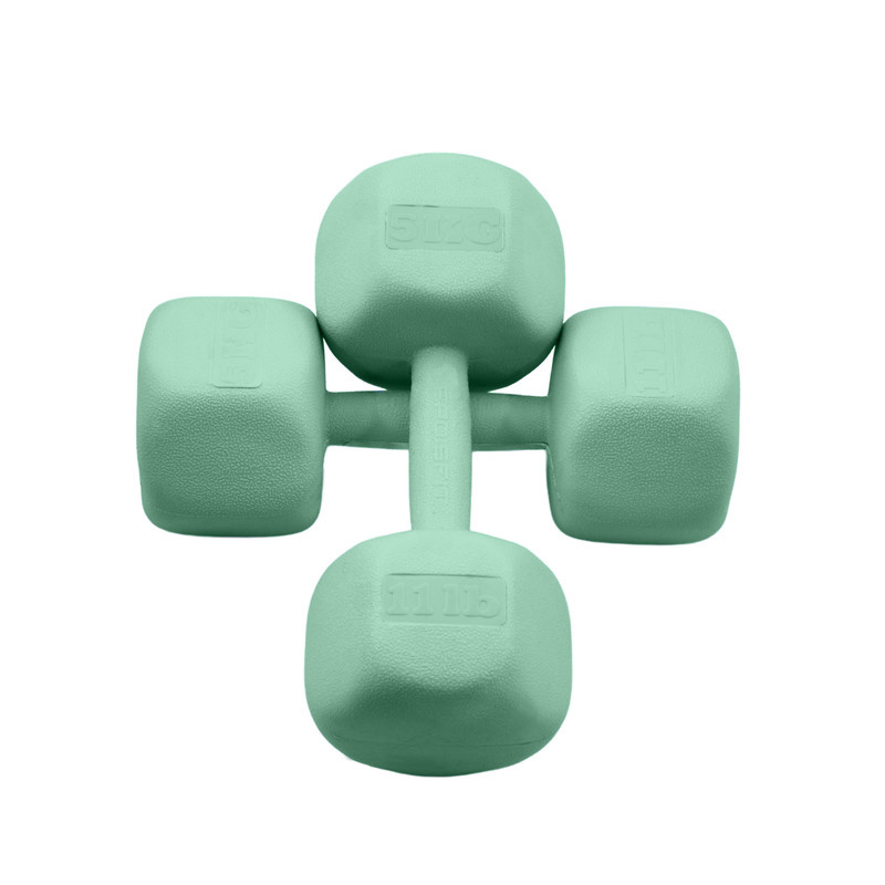 دمبل رادیس فیت مدل RPHF-5000-1625 وزن 5 کیلوگرم بسته بندی دو عددی