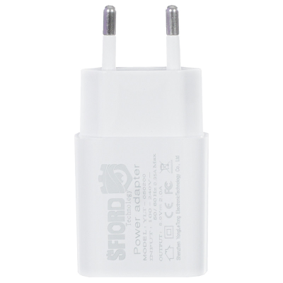 شارژر دیواری اسفیورد مدل YLT-050200 توان 10 وات شارژر دیواری اسفیورد مدل YLT-050200 توان 10 وات
