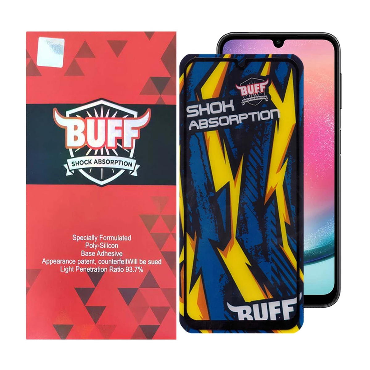 گلس گوشی سامسونگ Galaxy A25 5G بوف مدل Shock-Shock گلس گوشی سامسونگ Galaxy A25 5G بوف مدل Shock-Shock