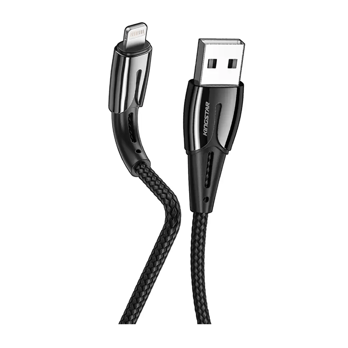 کابل لایتنینگ کینگ استار مدل K360i طول 1.2 متر کابل لایتنینگ کینگ استار مدل K360i طول 1.2 متر