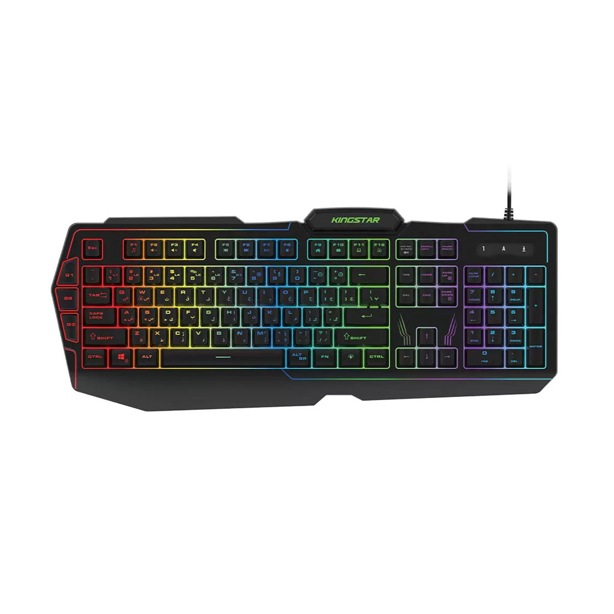 کیبورد کینگ استار مدل KB172G مخصوص بازی کیبورد کینگ استار مدل KB172G مخصوص بازی