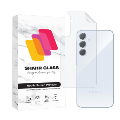محافظ پشت گوشی هیدروژل سامسونگ Galaxy A55 شهر گلس مدل NANOMTSH محافظ پشت گوشی هیدروژل سامسونگ Galaxy A55 شهر گلس مدل NANOMTSH