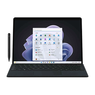 تبلت مایکروسافت مدل Surface Pro 9 i5 ظرفیت 256 گیگابایت رم 8 گیگابایت با کیبورد Signature Black و قلم Slim Pen 2 تبلت مایکروسافت مدل Surface Pro 9 i5 ظرفیت 256 گیگابایت رم 8 گیگابایت با کیبورد Signature Black و قلم Slim Pen 2-small-image