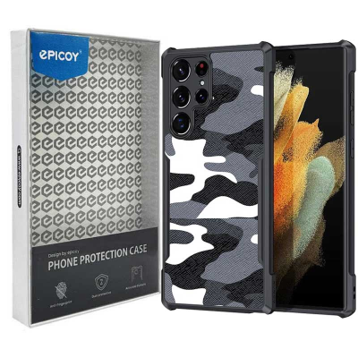 کاور گوشی سامسونگ Galaxy S22 Ultra اپیکوی مدل Xundd Camouflage