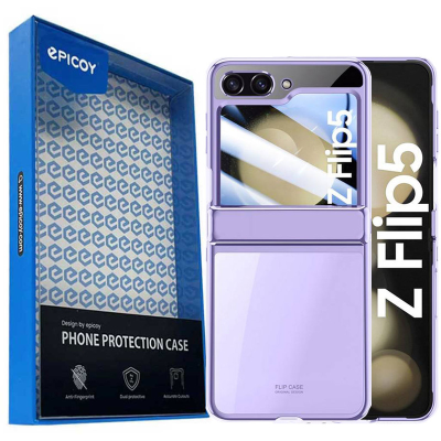 کاور گوشی سامسونگ Galaxy Z Flip 5 اپیکوی مدل Xundd Electroplated