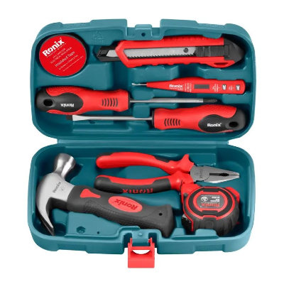 ست ابزار رونیکس 8 عددی مدل RS-0002 مجموعه 8 عددی ابزار رونیکس مدل RS-0002