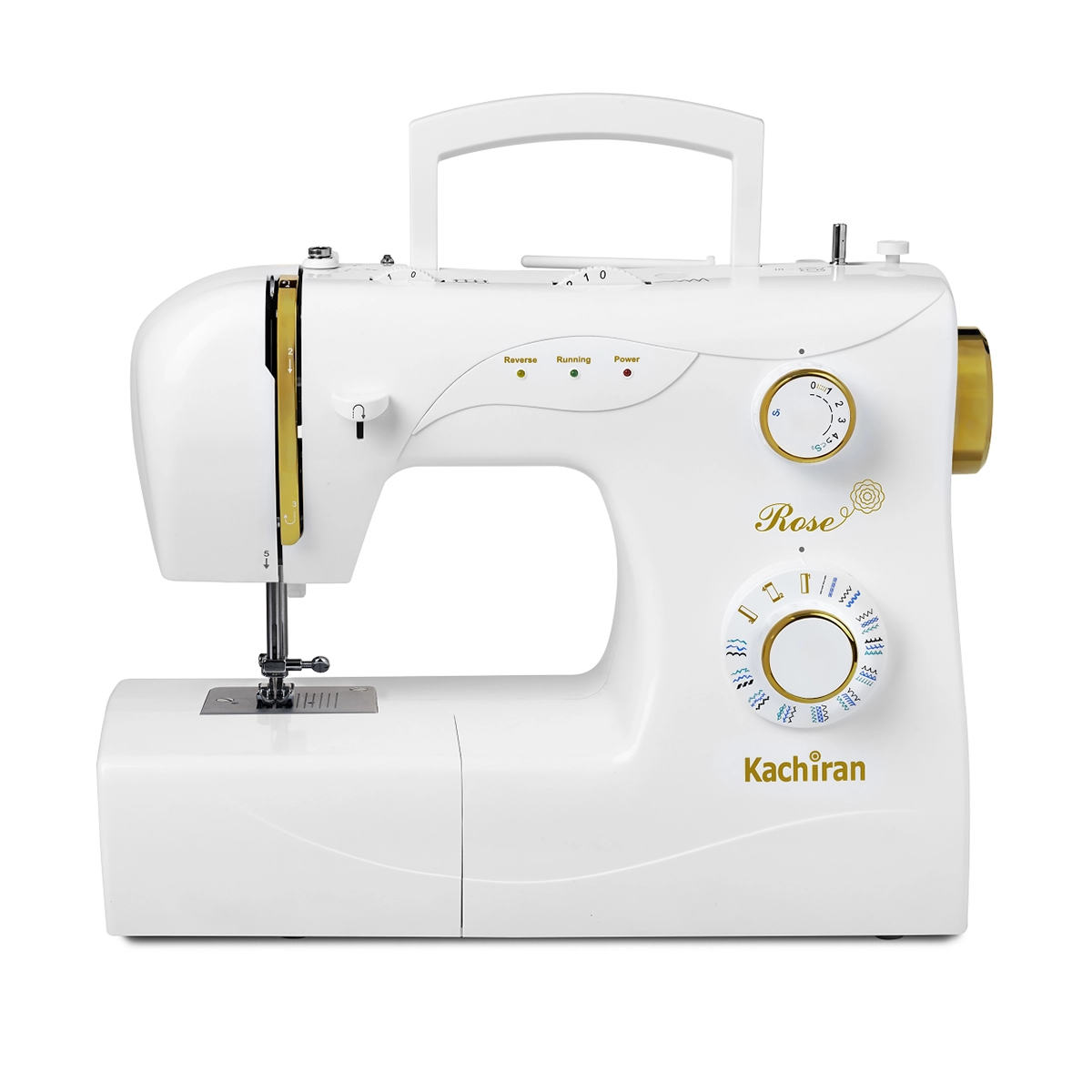 چرخ خیاطی کاچیران مدل رز 330 طلایی