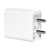 آداپتور شارژ اصلی شیائومی 2 شاخه هند 5 ولت 3 آمپر 33 وات-small-image