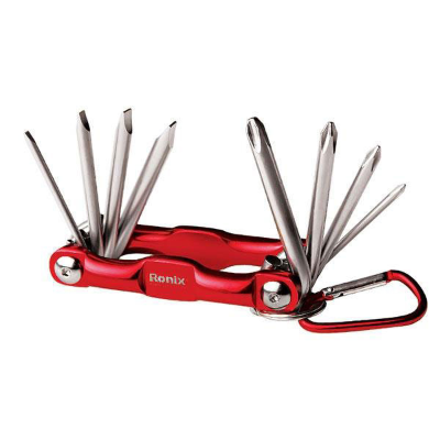 پیچ گوشتی تاشو رونیکس مدل RH-2901 مجموعه 8 عددی پیچ گوشتی تاشو رونیکس مدل RH-2901 مجموعه 8 عددی