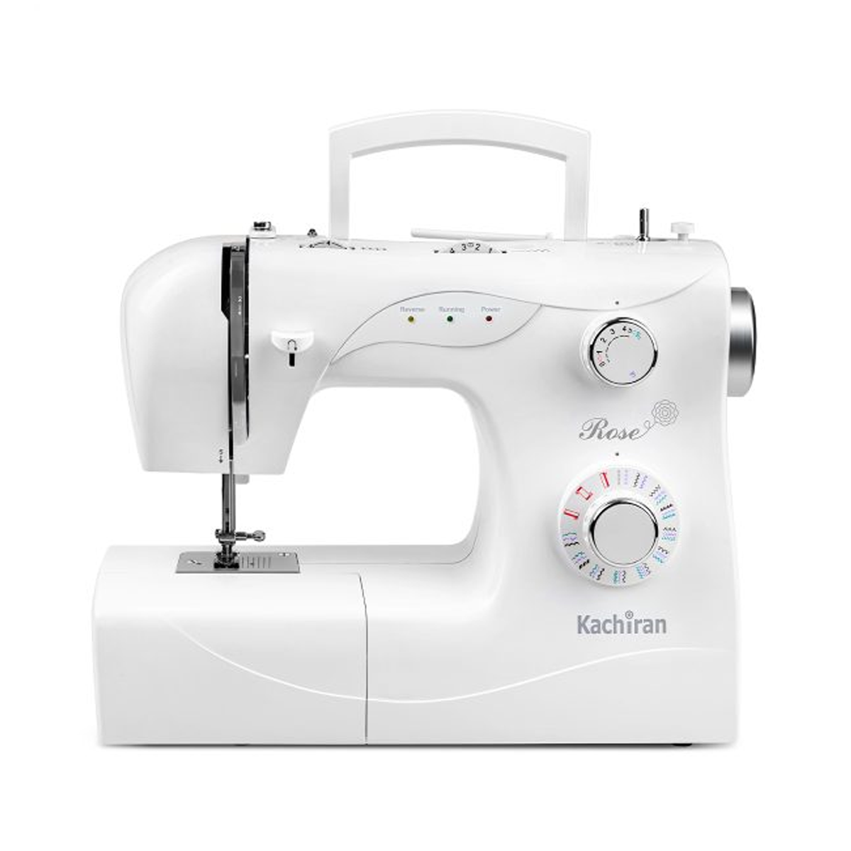 چرخ خیاطی کاچیران مدل رز 330 نقره ای