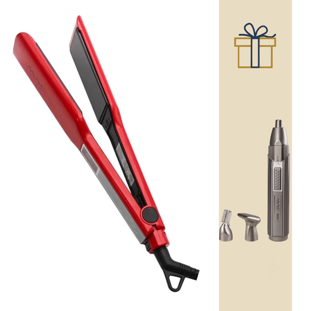 اتو مو مک استایلر مدل MC-2028 به همراه موزن گوش و بینی MC-8807-small-image