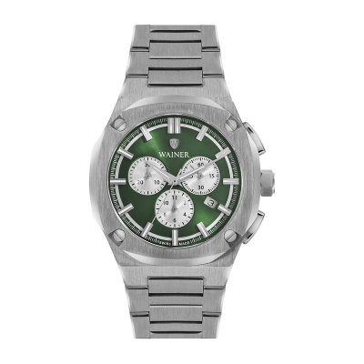 ساعت مچی مردانه واینر مدل WA.10000-G بند استیل نقره ای ساعت مچی مردانه واینر مدل WA.10000-G بند استیل نقره ای