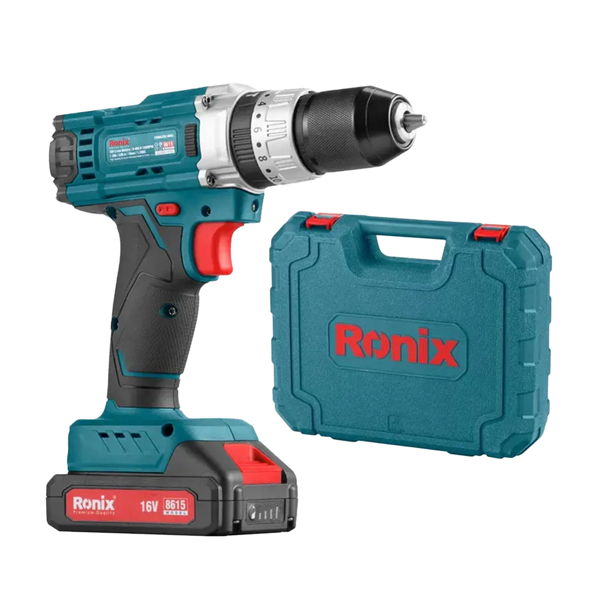 پیچ گوشتی شارژی رونیکس 16 ولت مدل 8615-small-image