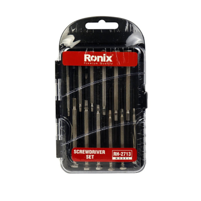 پیچ گوشتی ساعتی رونیکس مدل RH-2713 مجموعه 12 عددی