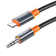 مبدل  لایتنینگ به AUX برند مک دودو مدل CA-0780 به طول 1.2 متر  مبدل  لایتنینگ به AUX برند مک دودو مدل CA-0780 به طول 1.2 متر