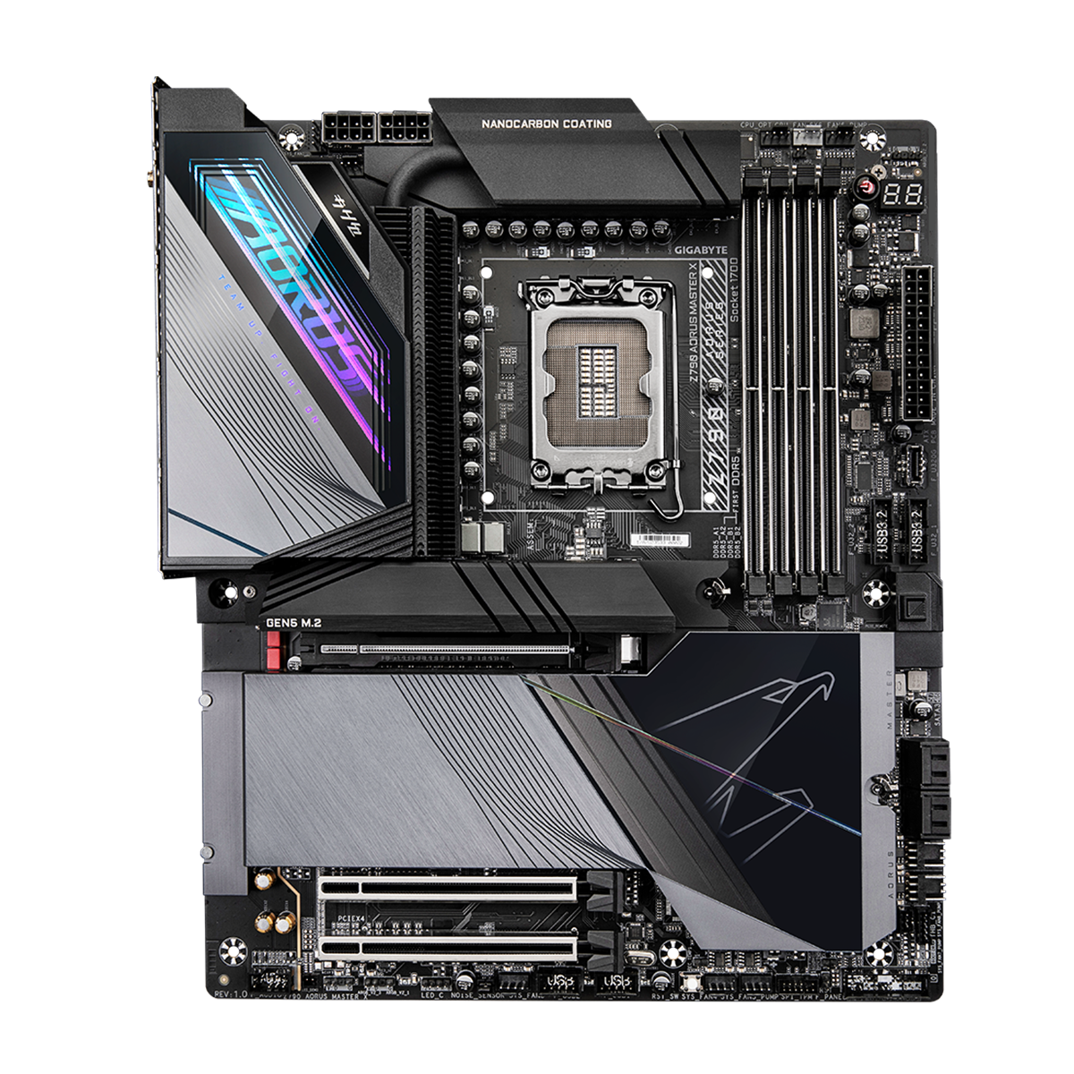 مادربرد گیگابایت مدل Z790 AORUS MASTER X 1.0 مادربرد گیگابایت مدل Z790 AORUS MASTER X 1.0-small-image