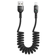 کابل فنری لایتنینگ مک دودو مدل CA-6410 طول 1.8 متر  کابل فنری لایتنینگ مک دودو مدل CA-6410 طول 1.8 متر