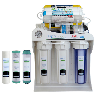 دستگاه تصفیه کننده آب آکوآ اسپرینگ مدل SF4990 به همراه فیلتر مجموعه 3 عددی