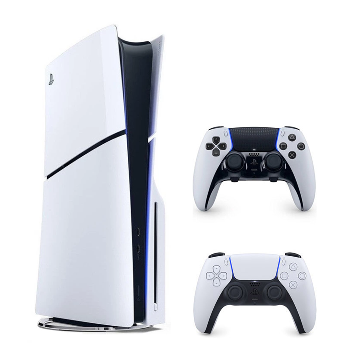 پلی استیشن 5 اسلیم دیسک خور آمریکا سفید 1 ترابایت + DualSense Edge پلی استیشن 5 اسلیم دیسک خور آمریکا سفید 1 ترابایت + DualSense Edge-small-image