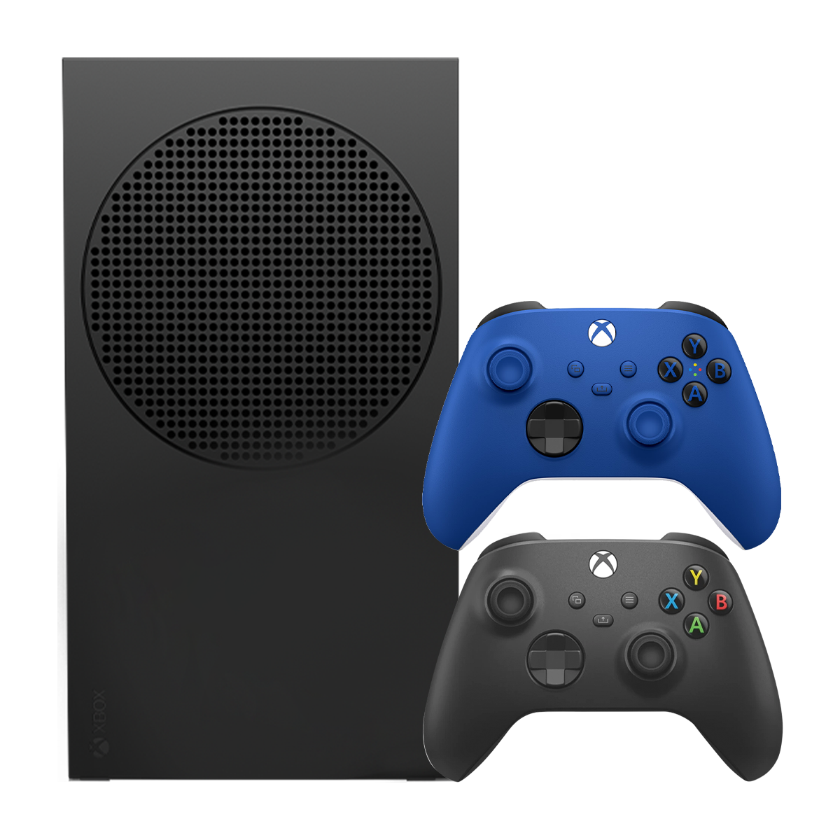 ایکس باکس سری اس مشکی ظرفیت 1 ترابایت به همراه دسته آبی-small-image