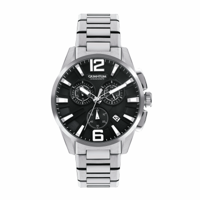 ساعت مچی مردانه کوانتوم مدل PWG1077.350 بند استیل نقره ای