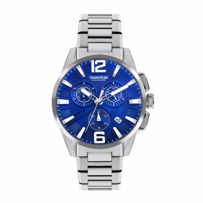 ساعت مچی مردانه کوانتوم مدل PWG1077.390 بند استیل نقره ای ساعت مچی مردانه کوانتوم مدل PWG1077.390 بند استیل نقره ای
